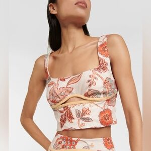 NWT Sir Noemi Crop Top In Desert Wildflower